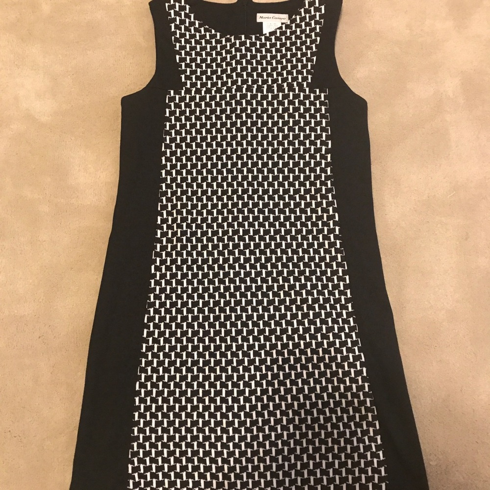 Black and White Dress